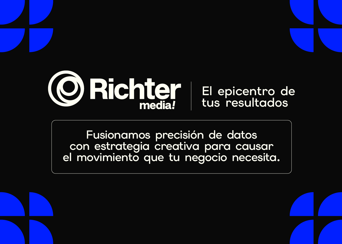 Agencia de marketing digital Richter Media experta en performance y captación de leads para el mercado inmobiliario.
